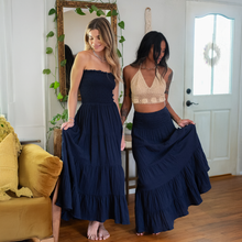Load image into Gallery viewer, Oxford Cotton Mai Tai Maxi Dress
