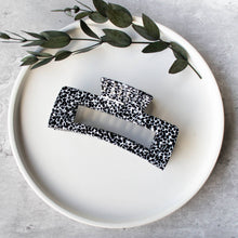 Load image into Gallery viewer, Eco Long Square Terrazzo Hair Clip