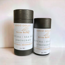 Load image into Gallery viewer, Natural deodorant | Matcha + lemongrass | organic skincare