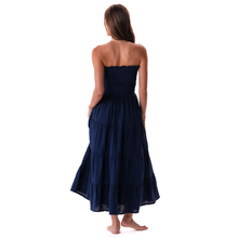 Load image into Gallery viewer, Oxford Cotton Mai Tai Maxi Dress