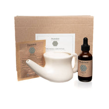 Load image into Gallery viewer, The Nasal Care Ritual | Ayurvedic Neti & Nasya Kit