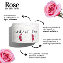 Load image into Gallery viewer, ROSE POWDER DEODORANT