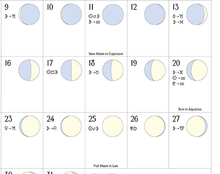 Load image into Gallery viewer, We'Moon on the Wall 2026 | Astrological Moon Phase Calendar