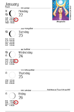 Load image into Gallery viewer, 2026 We'Moon Datebook: Moon Calendar & Astrological Planner