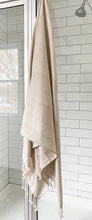 Load image into Gallery viewer, Organic Non Dyed Turkish Cotton Towel