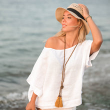 Load image into Gallery viewer, Pure Linen White Top
