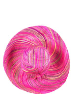 Load image into Gallery viewer, Sun Hats: Multicolor Melange Packable 5"&amp;7" Brim Straw
