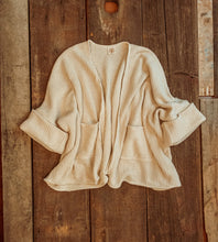 Load image into Gallery viewer, 100% Organic Cotton Bohemian Oversized Sweater, Chic Cardi
