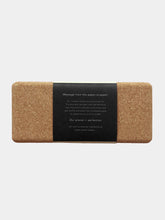 Load image into Gallery viewer, Moon Cork Brick (100% Natural Cork Yoga Block)
