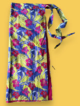 Load image into Gallery viewer, Printed Cotton Wrap Skirt: Mostly Free Size
