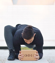 Load image into Gallery viewer, Moon Cork Brick (100% Natural Cork Yoga Block)
