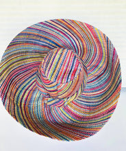 Load image into Gallery viewer, Sun Hats: Multicolor Melange Packable 5"&amp;7" Brim Straw

