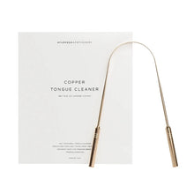 Load image into Gallery viewer, AYURVEDA COPPER TONGUE CLEANER
