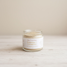 Load image into Gallery viewer, Banana + turmeric clay face mask | skincare mask | vitamin C

