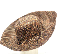 Load image into Gallery viewer, Sun Hats: Multicolor Melange Packable 5"&amp;7" Brim Straw
