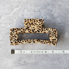 Load image into Gallery viewer, Eco Long Square Terrazzo Hair Clip
