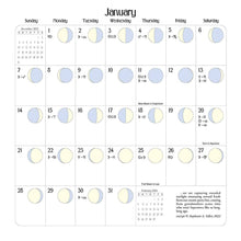 Load image into Gallery viewer, We'Moon on the Wall 2026 | Astrological Moon Phase Calendar
