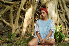 Load image into Gallery viewer, The ultimate upcycled silk hair wrap: Multiple ways to wear!
