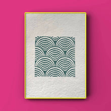 Load image into Gallery viewer, Wood Block Printed Wall Art/Handmade Paper
