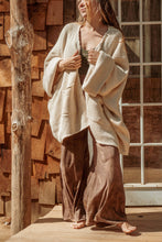 Load image into Gallery viewer, 100% Organic Cotton Bohemian Oversized Sweater, Chic Cardi
