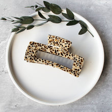 Load image into Gallery viewer, Eco Long Square Terrazzo Hair Clip
