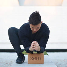 Load image into Gallery viewer, Moon Cork Brick (100% Natural Cork Yoga Block)
