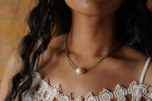 Load image into Gallery viewer, Petite Beaded Necklace with Baroque Pearl
