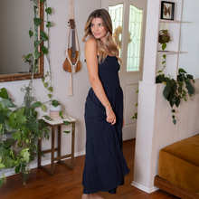 Load image into Gallery viewer, Oxford Cotton Mai Tai Maxi Dress
