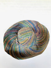 Load image into Gallery viewer, Sun Hats: Multicolor Melange Packable 5"&amp;7" Brim Straw
