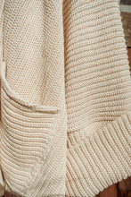 Load image into Gallery viewer, 100% Organic Cotton Bohemian Oversized Sweater, Chic Cardi
