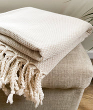 Load image into Gallery viewer, Organic Non Dyed Turkish Cotton Towel
