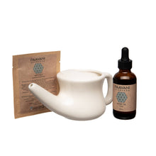 Load image into Gallery viewer, The Nasal Care Ritual | Ayurvedic Neti &amp; Nasya Kit
