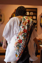 Load image into Gallery viewer, Bohemian Inspired Cotton Scarves with handmade Tassel Detail
