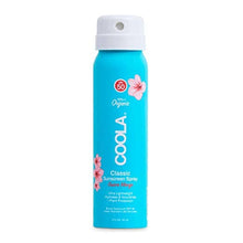 Load image into Gallery viewer, COOLA - Travel Classic Sunscreen Spray SPF 50 - 60 ml
