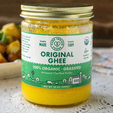 Load image into Gallery viewer, ORIGINAL GHEE, GRASSFED AND CERTIFIED ORGANIC - 14 OZ
