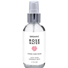 Load image into Gallery viewer, ROSE WATER 4 FL OZ, CERTIFIED ORGANIC
