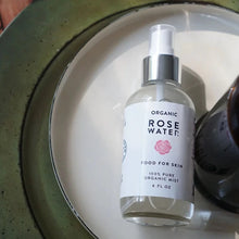Load image into Gallery viewer, ROSE WATER 4 FL OZ, CERTIFIED ORGANIC
