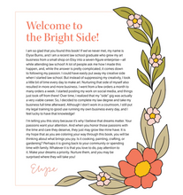 Load image into Gallery viewer, ON THE BRIGHT SIDE COLORING BOOK
