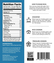 Load image into Gallery viewer, Himalayan Basmati Rice Aged 2 Years, Certified Organic - 2 l
