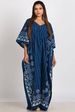 Load image into Gallery viewer, Spiral Block Print Caftans
