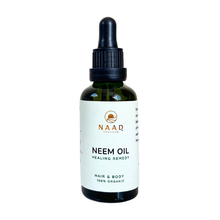 Load image into Gallery viewer, Organic Cold-Pressed Neem Oil - For Sensitive Skin &amp; Scalp
