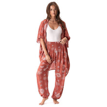 Load image into Gallery viewer, Sacred Sienna Harem Pants with Pockets
