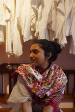 Load image into Gallery viewer, Bohemian Inspired Cotton Scarves with handmade Tassel Detail
