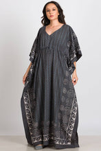 Load image into Gallery viewer, Spiral Block Print Caftans
