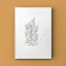 Load image into Gallery viewer, Wood Block Printed Wall Art/Handmade Paper
