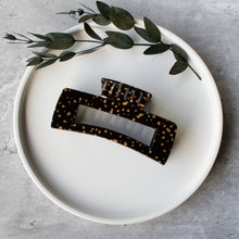 Load image into Gallery viewer, Eco Long Square Terrazzo Hair Clip
