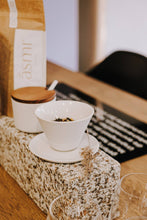 Load image into Gallery viewer, TULĀ TEACUP WITH SAUCER
