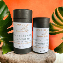 Load image into Gallery viewer, Natural deodorant |  Matcha + lemongrass | organic skincare
