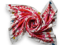 Load image into Gallery viewer, Bohemian Inspired Cotton Scarves with handmade Tassel Detail
