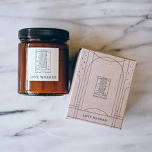 Load image into Gallery viewer, LOVE WASHED ESSENTIAL OIL CANDLE
